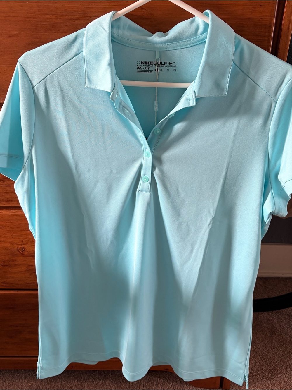 Nike Golf Dri-Fit Aqua Polo Shirt Women’s NWT